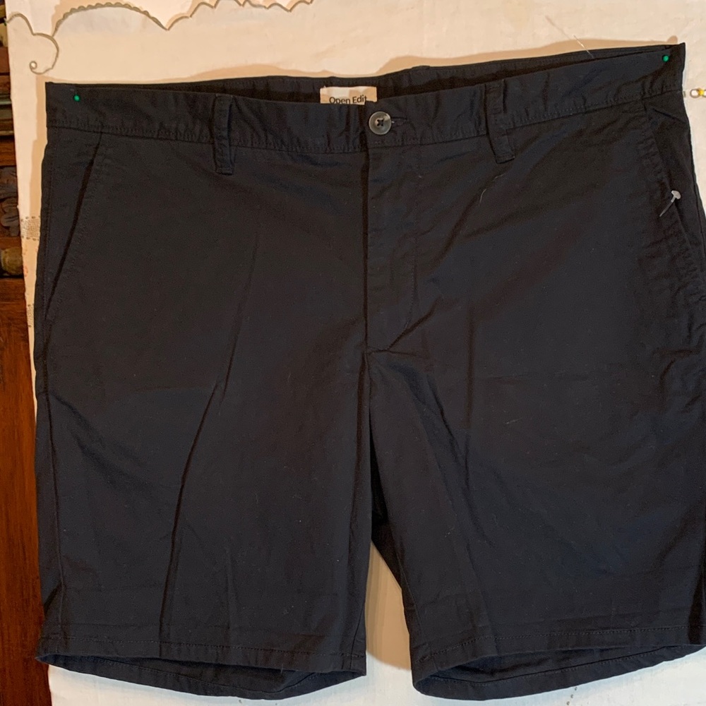 Open Edit Men's Black Shorts Size 38 W  ‎ NWOT
